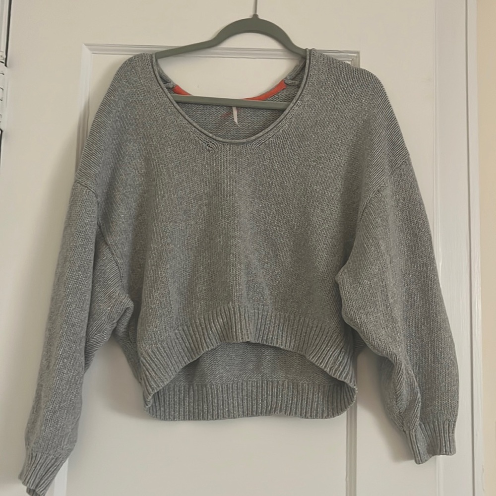 Free People Gray Sweater